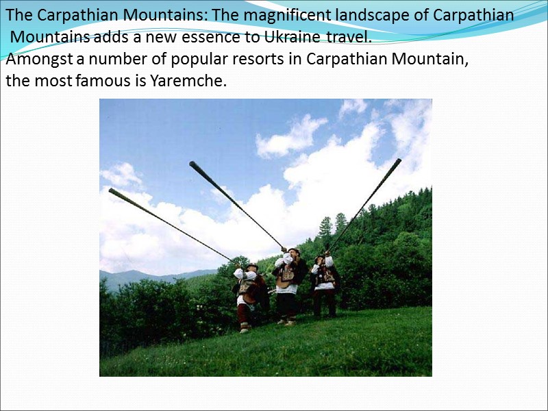 The Carpathian Mountains: The magnificent landscape of Carpathian  Mountains adds a new essence
